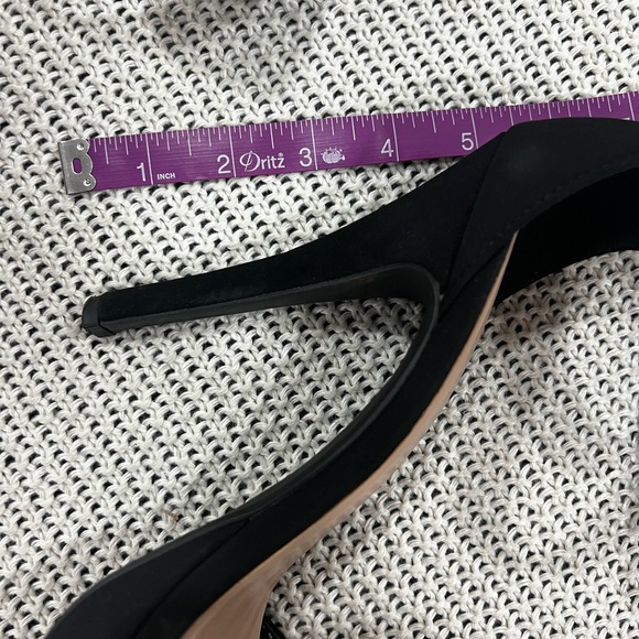 Marco Republic Black Suede Platform Heels - Picture 9 of 11